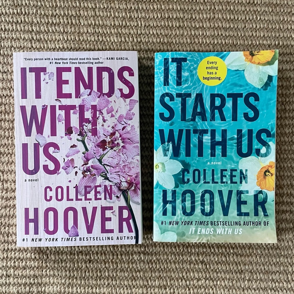 It Ends With Us & It Starts With Us by Colleen Hoover